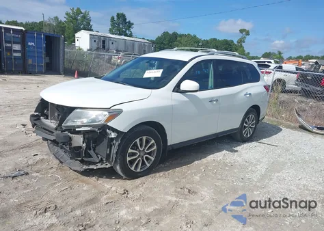 2016 Nissan Pathfinder S из США, поврежденный, VIN 5N1AR2MM4GC665118